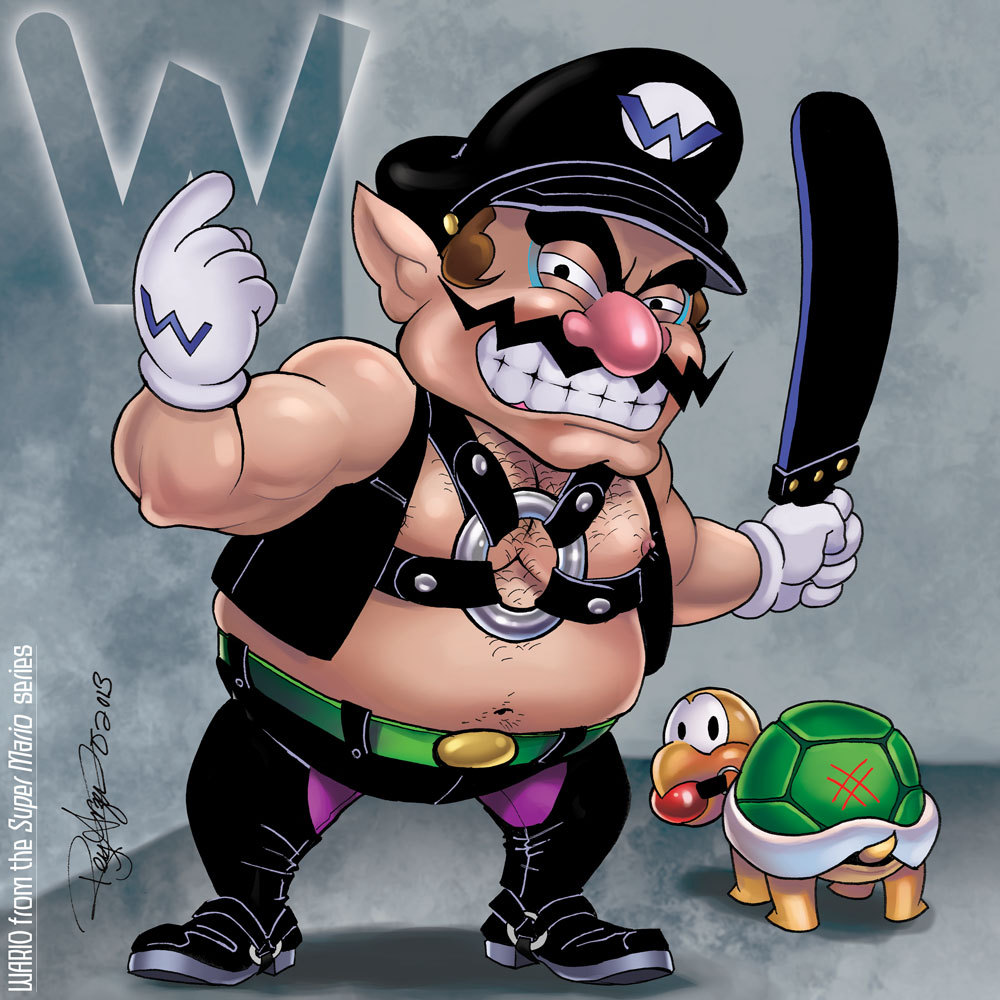 W is for Wario by Arzeno Ever notice how the “evil is sexy” (or “more overt...